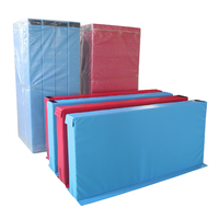 Mur de séparation en PVC et mousse souple couleurs et tailles personnalisées