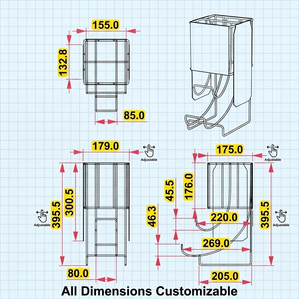 Metal Countertop Displays Racks for Beverage Wine Beer Soda Drinks Retail Supermarkets Racks for Bottle &Beverage Showcase — view 4