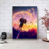 Kits de Peinture Diamant 5D DIY Personnalisés en Cristal, Magnifique Tableau de Pierres, Strass, Décoration Maison, Tableau Diamant 5D Fleur