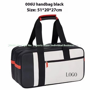 Custom Professional Women's Badminton Tennis Backpack Large Capacity Sports Bag Waterproof Pu Wear-resistant Sports Gear - Product Image 4