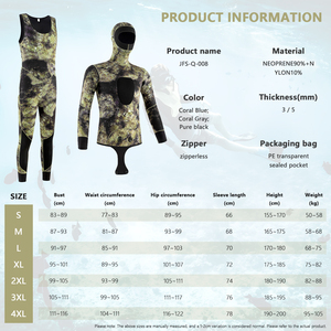 Wholesale/Sample Order Dive Suit 1.5mm 3MM 5MM 7mm CR Neoprene Custom Spearfishing <b>Wetsuit</b> Q-008 3mm <b>Wetsuits</b> Neoprene Full Wets - Product Image 4