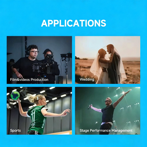 Hollyland solidcom SE <span class=keywords><strong>full</strong></span> <span class=keywords><strong>duplex</strong></span> 5-người sử dụng enc tiếng ồn hủy bỏ 1100ft không dây intercom hệ thống tai nghe Lavalier Microphone cho - Product Image 4