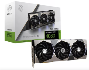 การ์ดจอ RTX4080 16G GDDR6X RTX 4080 สำหรับเล่นเกมบนเดสก์ท็อป รองรับการแสดงผล 8K สำหรับการเรนเดอร์วิดีโอแบบ Deep Learning ด้วย Ada Lovelace GPU - Product Image 1