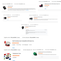 Boîte de protection de rangement portable en EVA rigide de haute qualité, écologique, avec fermeture éclair, pour contrôleur DDJ, machine audio DJ, étui durable