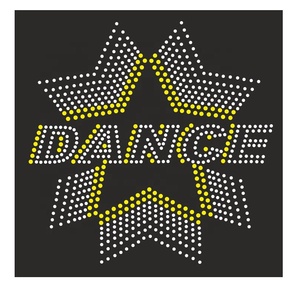 Patch thermocollant en strass Love <span class=keywords><strong>My</strong></span> Dod : Motif éventail scintillant - Product Image 2