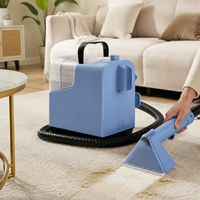Nettoyeur de taches portable professionnel avec moteur 400W, système d'extraction puissant pour tapis, canapé, élimination des taches d'animaux domestiques