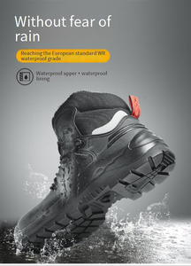 Chaussures de sécurité électriques haute tension 18 kV, semelle en caoutchouc, bottes de sécurité isolantes, chaussures de sécurité imperméables pour les risques électriques - Product Image 6