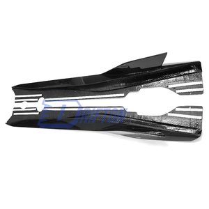 Jupes latérales en fibre de carbone entièrement visibles style AD pour Chevrolet Corvette C8 Stingray Z51 2020-2026 - Kits carrosserie - Product Image 5