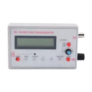 DDS FG-100 Function Signal Generator Sine+Triangle+Square Wave Frequency 1HZ-500KHz