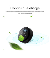 Caméra de sécurité WiFi miniature HDQ15, caméra d'action sportive extérieure, HD 1080P, caméra de surveillance vidéo sans fil intelligente pour la maison
