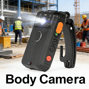 Caméra corporelle 5G AI 4K avec audio bidirectionnel, caméra intelligente portable, SDK API pour l'intégration système et les interventions d'urgence - Product Image 6