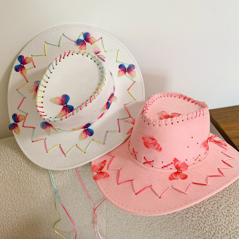 Cowboy Hat with Suede Western Style and Waterproof Option display picture 2