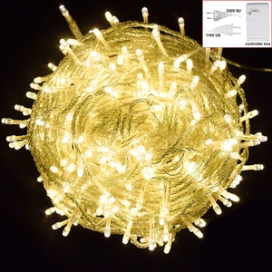 Lumière de décoration extérieure 100M 600 LED prise ue 220V <span class=keywords><strong>guirlande</strong></span> <span class=keywords><strong>lumineuse</strong></span> féerique pour fête de mariage - Product Image 1
