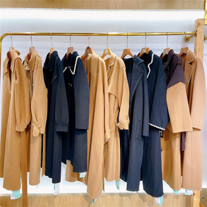 Abrigo de <span class=keywords><strong>Cachemira</strong></span> de Doble Cara, <span class=keywords><strong>Ropa</strong></span> de Mujer de Segunda Mano con Descuento, Venta al Por Mayor - Product Image 4