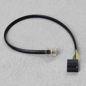 Dolandline 2 * 5Pin RJ11 6Pin soket Port Splitter adaptörü için telefon kablo demeti sabit telefonlar için - Product Image 5