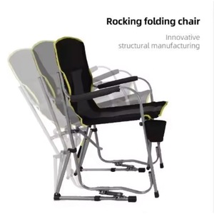 Silla plegable portátil para exteriores, playa, pesca y camping, tipo balancín, muestra gratuita. - Product Image 2