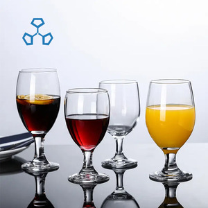 Venta caliente copas de vino jugo agua bebiendo cerveza copa de cristal personalizada Copa - Product Image 1