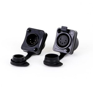 <span class=keywords><strong>Prise</strong></span> de châssis étanche XLR 5 broches mâle/femelle haut-parleur <span class=keywords><strong>à</strong></span> <span class=keywords><strong>souder</strong></span> <span class=keywords><strong>prise</strong></span> Microphone connecteur de câble Audio extérieur - Product Image 1