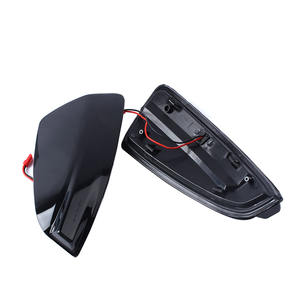 ADT fumé dynamique LED clignotant séquentiel côté miroir marqueur indicateur clignotant lampe ambre pour W639 W204 S204 indicateur - Product Image 4