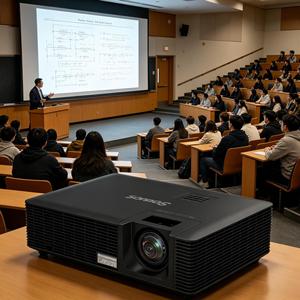 <span class=keywords><strong>Projecteur</strong></span> laser DLP 6000 lumens, résolution native 1920x1080, prend en charge la 4K 3D, haut-parleur intégré, portable, pour usage professionnel et éducatif, 20000 - Product Image 1