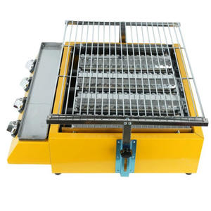 Parrilla Comercial de Gas LPG, Plancha para Barbacoa, Herramienta de Barbacoa, Quemador de Gas, Sin Humo ni Contaminación de Aceite, Asador de Carne, Altura Ajustable, para Exteriores - Product Image 5