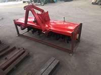 Motoculteur rotatif agricole, largeur de travail, attelage 3 points, prise de force, cultivateur pour tracteur, machine de travail du sol agricole