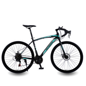 Bicicleta de Carretera de Acero de Alta Calidad en Oferta, 21 Velocidades, 700c, con Frenos de Disco y Horquilla con Suspensión - Product Image 3