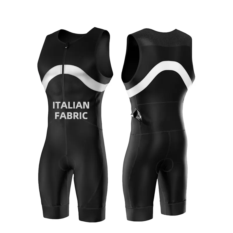 OEM ODM Custom Großhandel Bike Speed Suit Einteiliger Triathlon Herren Radsport-Sets Radsport-Haut anzug