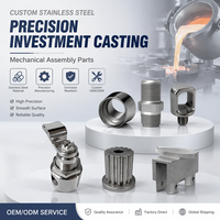 Pièces moulées en acier inoxydable de précision sur mesure pour usine, accessoires d'instruments, pièces moulées en acier au carbone