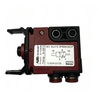 Vanne solénoïde, Marque : AIRCOMP, Modèle : MV AL415 3PBMLNCP, Référence. :1000493109, avec bouton poussoir rouge