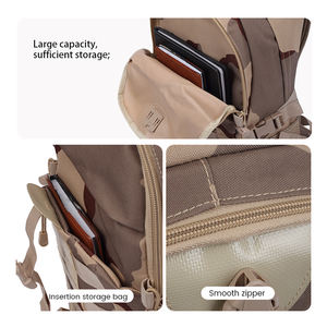 Mochila Táctica LUPU Personalizada en Color, Forro de Poliéster de Pana, Cierre de Cremallera, Impermeable, Transpirable, para Caza al Aire Libre - Product Image 5