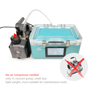 Nasan na-supa Lite công nghiệp điện chân không Laminate máy thiết lập Na-B2 + Bong Bóng Remover 7 inch phẳng cong cảm ứng màn hình LCD - Product Image 2