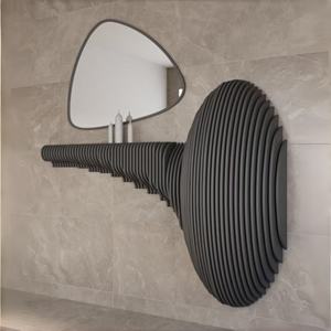 Estante de Pared Decorativo de Madera ML-WD056, Práctico para Baño, Entrada, Dormitorio, Diseño Interior Elegante para el Hogar - Product Image 6