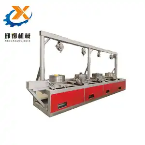 High speed pulley type wire drawing machine for nails