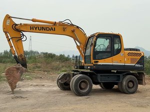 Uzbekistan Popular <b>Wheel</b> Excavator Used Hyundai R150W-9 15T Wheeled Excavator - Product Image 3