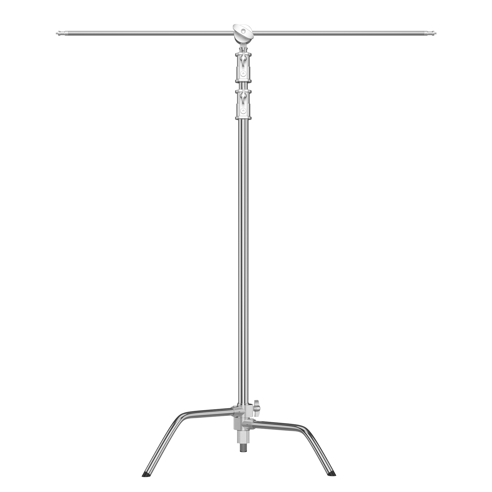 Stainless Steel light Stand kit with Boom Arm C-stand for for Lighting and Overhead Shooting