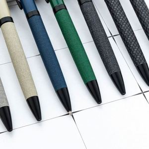 1.0Mm Twist-Action Multi-Color Metal Pu-Covered Custom Logo Hotel Corporate Advertising Gift Business Ballpoint <b>Pen</b> - Product Image 3