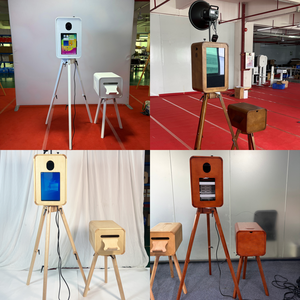 Kiosque <span class=keywords><strong>photo</strong></span> en bois de 18,5 pouces en libre-service, directement de l'usine, pour centre commercial, avec <span class=keywords><strong>imprimante</strong></span> - Product Image 4