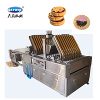 Machine automatique Skywin à haute productivité pour la fabrication de tartelettes, biscuits et sandwichs en chocolat à deux couleurs