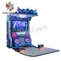 De luxe D'amusement D'arcade De Simulateur de Danse Machine De Jeu De Musique