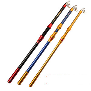 <span class=keywords><strong>Canne</strong></span> à pêche télescopique en fibre de carbone, accessoire de haute qualité, fabriqué à la chine, surfcasting - Product Image 1