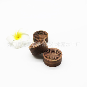 Sandalwood Aromatherapy <b>Diffuser</b> Wood In Aluminum Box For Indoor Car Use - Product Image 4