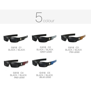 <span class=keywords><strong>Gafas</strong></span> de Sol Polarizadas Estilo Hip-Hop Gangster para el Verano, <span class=keywords><strong>Gafas</strong></span> de Sol Deportivas West Coast Chopper para Hombre y Mujer - Product Image 5