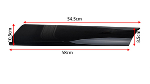 Moldura de Pilar de Parabrisas Delantero ABS Negra OEM 51137128157 Compatible con BMW <span class=keywords><strong>Mini</strong></span> <span class=keywords><strong>Cooper</strong></span> R50 R52 R53 Parabrisas Delantero 1 Par de Molduras de Pilar - Product Image 3
