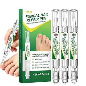 SHITONG OEM - Juego <span class=keywords><strong>de</strong></span> 3 Bolígrafos Reparadores <span class=keywords><strong>de</strong></span> <span class=keywords><strong>Hongos</strong></span> en las Uñas, 3 ml Cada Uno, Líquido Antifúngico <span class=keywords><strong>de</strong></span> Máxima Potencia para Eliminar <span class=keywords><strong>Hongos</strong></span> en los <span class=keywords><strong>Pies</strong></span> y Restaurar Uñas Saludables - Product Image 1
