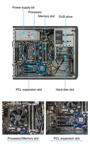 HPE Z2 G4 Z4G4 Station de travail graphique personnalisable Ordinateur de bureau DDR4 pour la conception graphique, le montage de films et de vidéos Bureau Commercial - Product Image 5