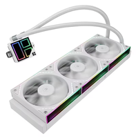Refroidissement par eau Thermalright FROZEN INFINITY 360 BLANC, deux ventilateurs ARGB de 12 cm, silencieux, radiateur intégré refroidi par eau