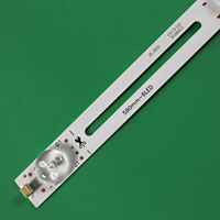 Bande lumineuse LED pour téléviseur LCD XS-2059, 32 pouces, 6 LED/590 mm-6LED-17 mm-6V