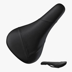 Nouvelle <span class=keywords><strong>selle</strong></span> <span class=keywords><strong>de</strong></span> vélo électrique simple, large et confortable, avec dossier en mousse à mémoire <span class=keywords><strong>de</strong></span> forme, pour tricycle et vélo, en similicuir - Product Image 1