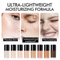 Créez votre propre maquillage, fond de teint liquide de haute qualité, couvrance totale, longue tenue, marque privée, fini mat, imperméable, fond de teint